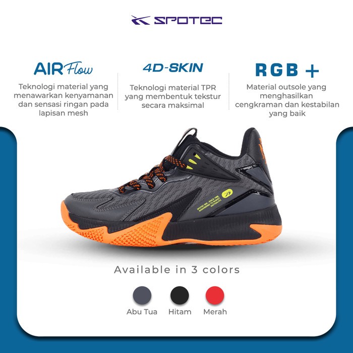 sepatu Basketball/spotec Hyperslam