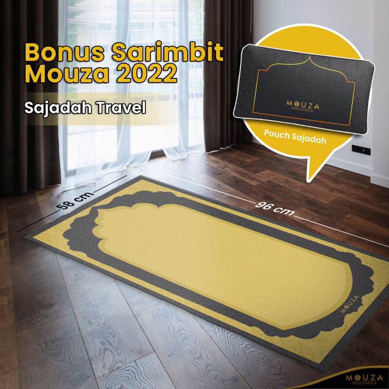 Sajadah Traveling by Mouza/Sajadah Traveling/Sajadah Travel Size