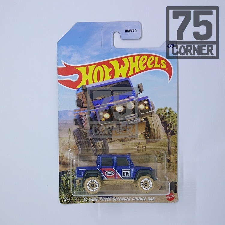 [ 75 CORNER ] HW Hot Wheels Custom Ford Bronco 2015 Land Rover Defender Double Cab Baja Chevy Blazer