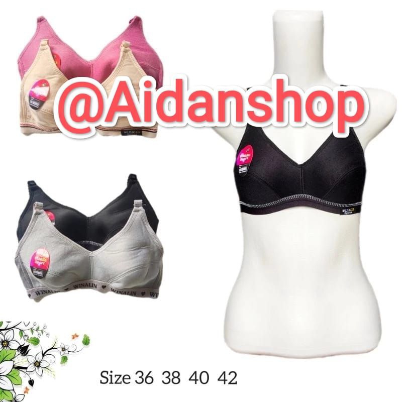 bh wanita dewasa polos tanpa kawat tanpa busa 6 pcs // bh wanita dewasa tanpa kawat // bh perempuan 
