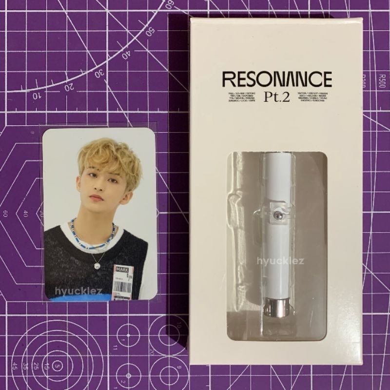 [ready] prokey projection keyring nct resonance 2020 pc photocard mark lee fullset