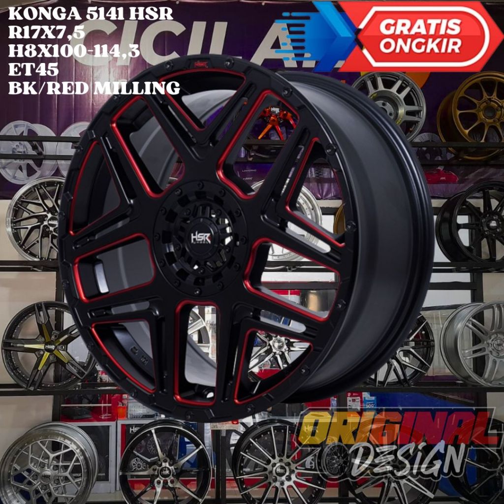 Velg Mobil LIVINA , ALVEZ , CONFERO , EVALIA , HSR KONGA Ring 17 R17