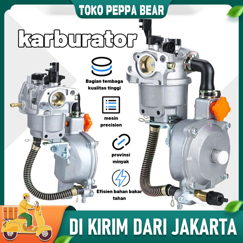 GX160 Karburator Alat Gas Conventer Gas karburator fcr karburator pwm untuk GX160 168F 170F 3-5KW Un