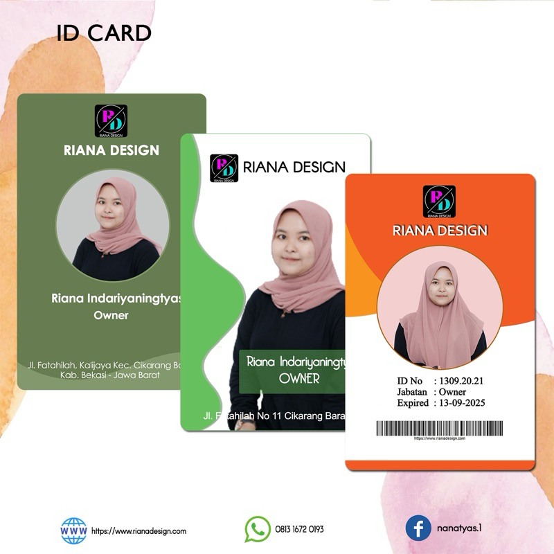 Jasa Cetak ID CARD / Kartu member / Kartu Anggota / Kartu Custom