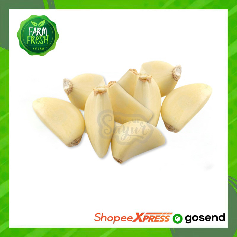 

KIRIM INSTAN Bawang Putih Kupas / Berat 250 Gram