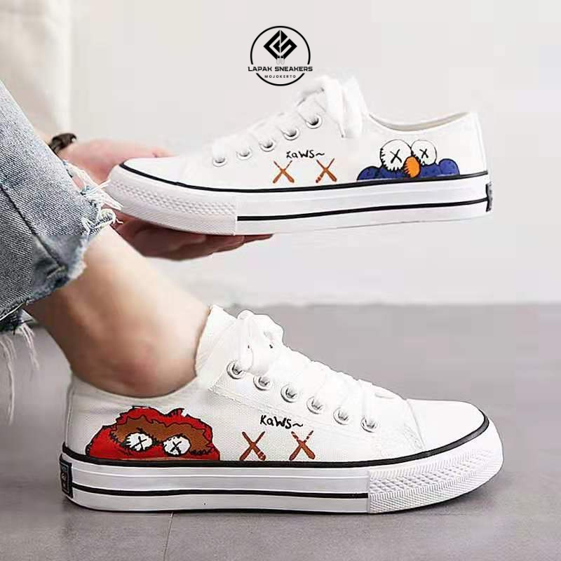Sepatu Wanita Import 771 Korea Style Motif Kartun Original Sepatu Sneakers Korea Import OOTD Fashion