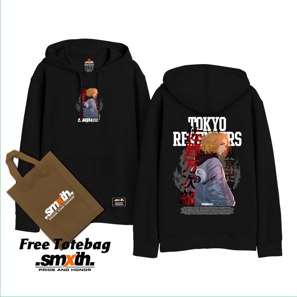 Smxth - Hoodie Pria Anime Mikey Tokyo Revengers