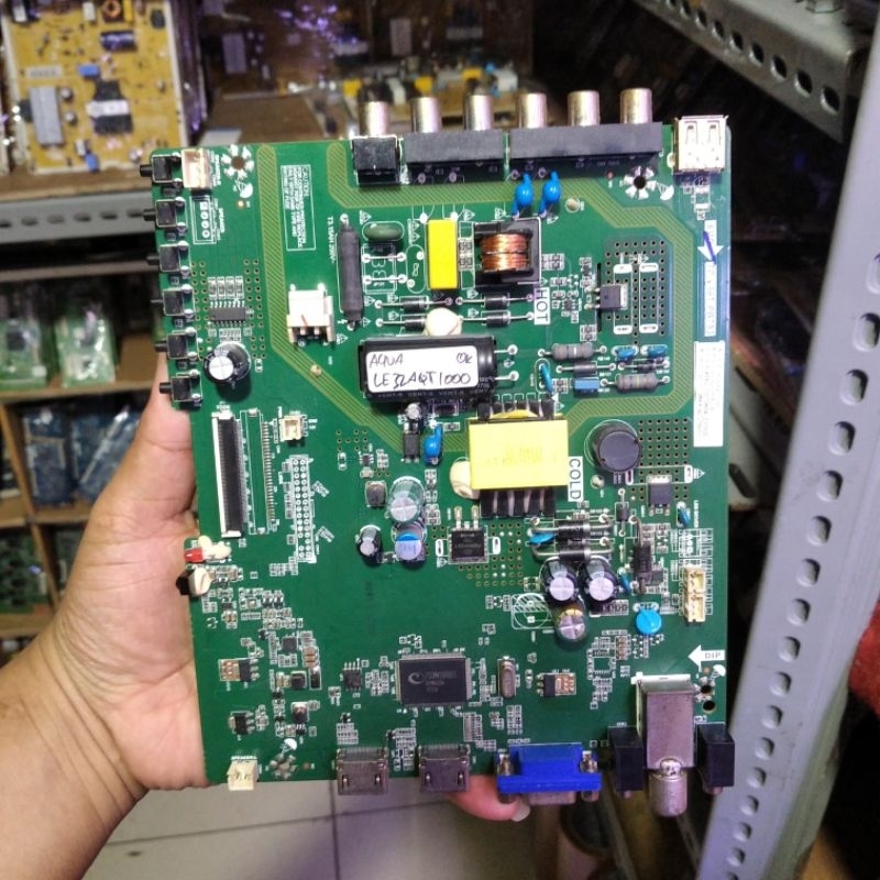 AQUA LE32AQT1000 MESIN TV - MOTHERBOARD - MB TV LED LE32AQT1000 (HV320WHB-N81)