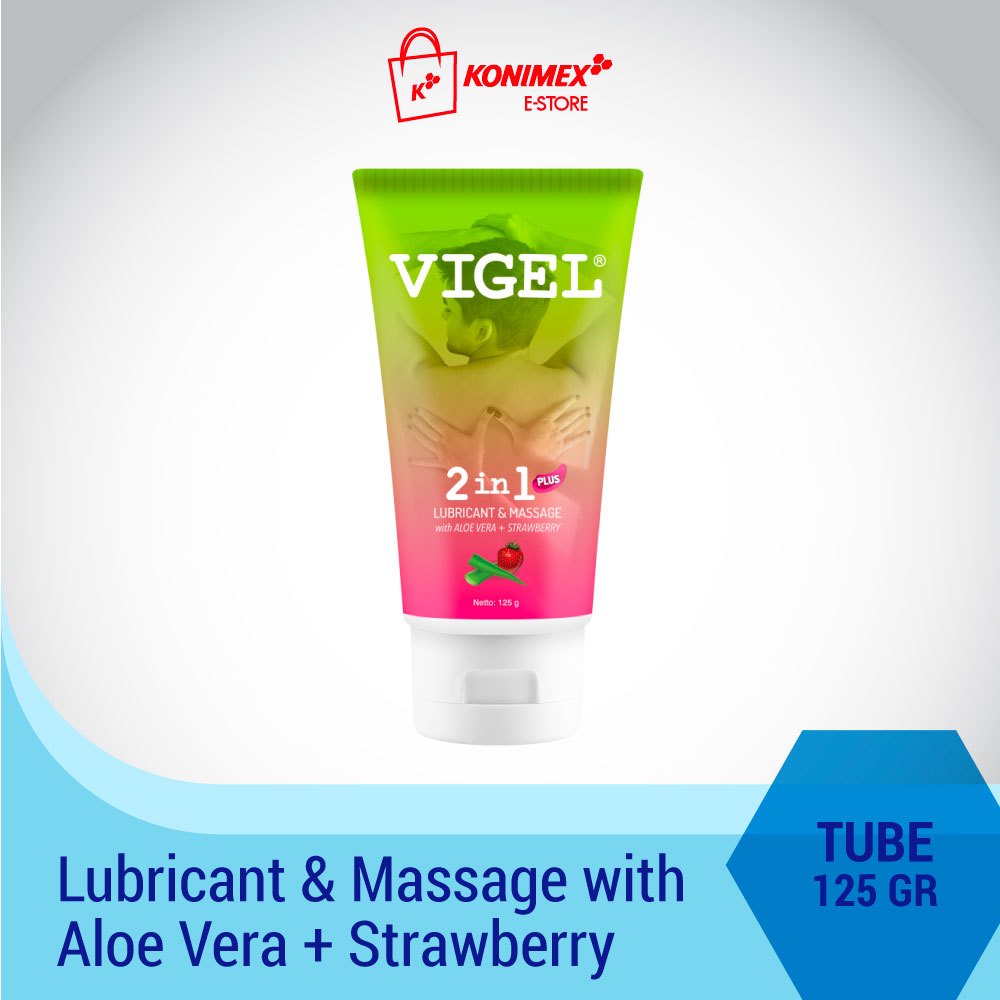 Allingroupsemesta - Vigel 2in1 Lubricant Gel 125gr Pelumas Intim Original