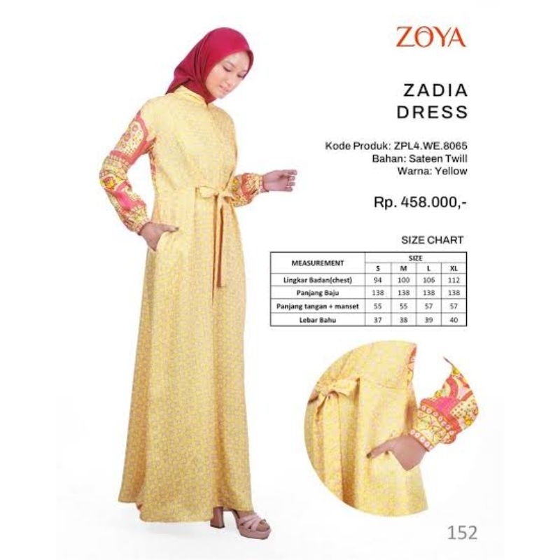 ZADIA Dress Zoya Promo