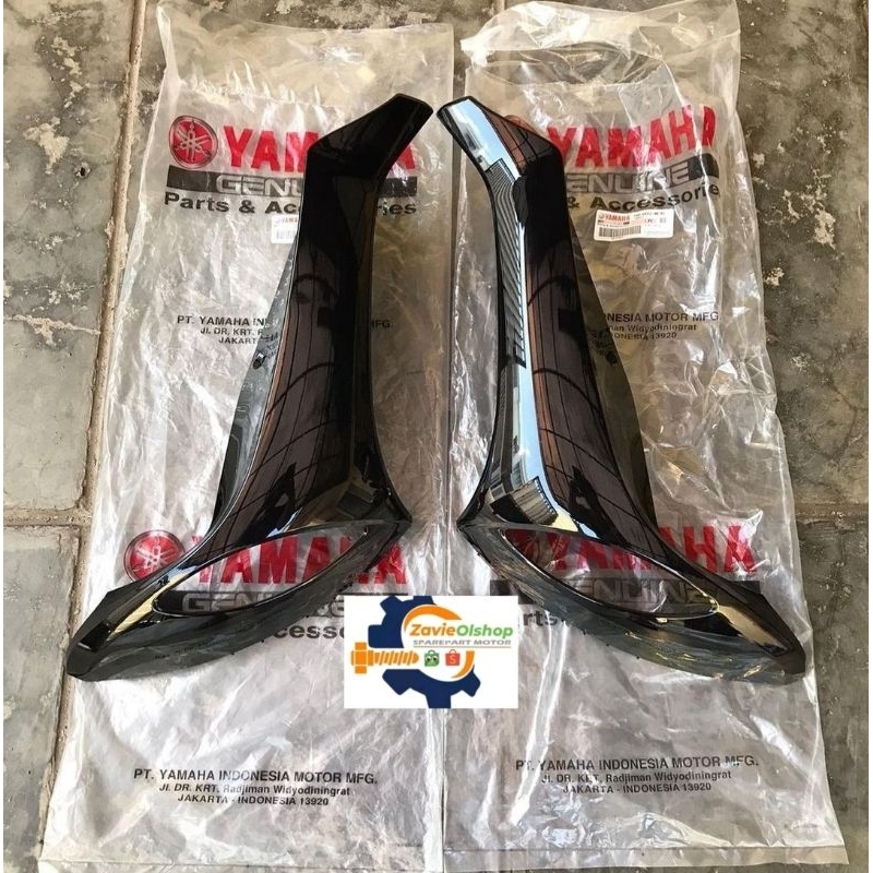 SAYAP DEPAN KANAN KIRI FINO FI HITAM GLOSSY ORIGINAL