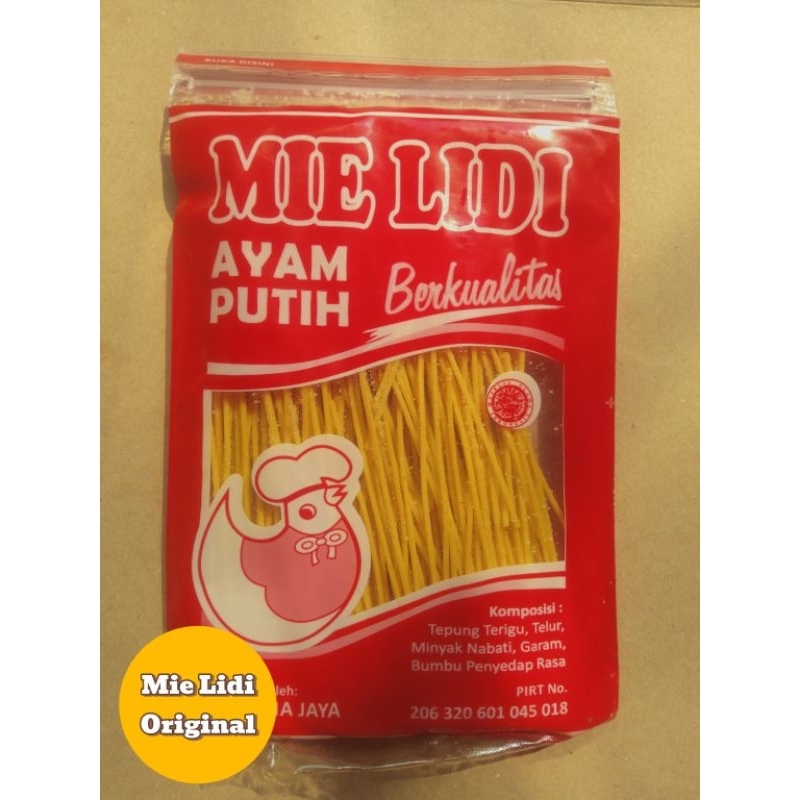 

Mie Lidi Original Ayam Putih