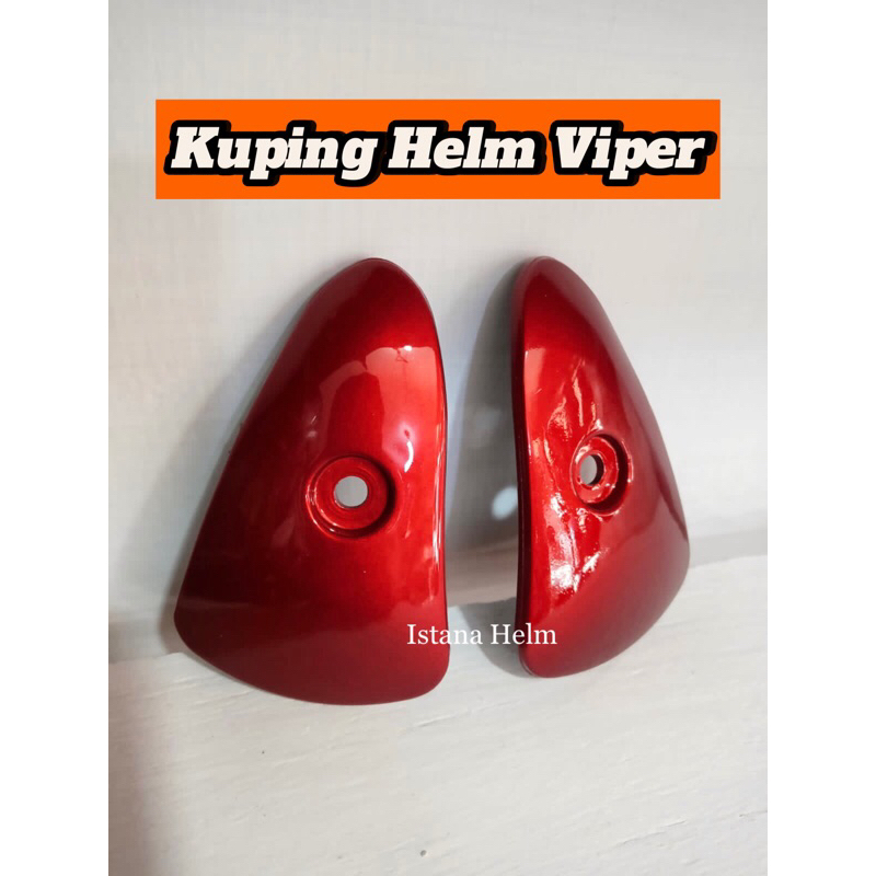 KUPING HELM VIPER MAROON