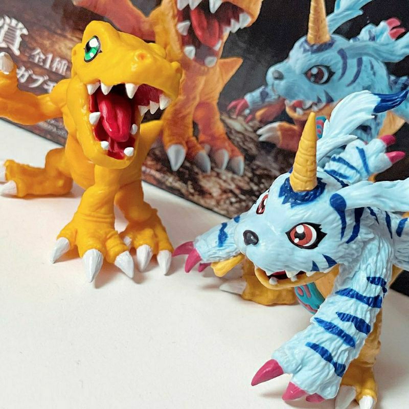 Action Figure Agumon & Gabumon Digimon Adventure Ichiban Kuji Prize C