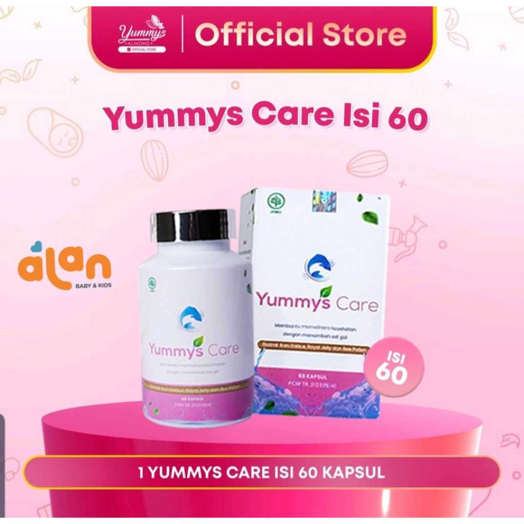 Yummys Care Kapsul Kutuk Isi 60 Kapsul dan Isi 30 Kapsul