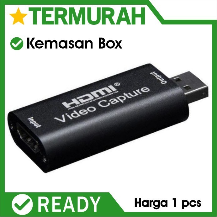 HDMI Video Capture 1080P Full HD USB 2.0 card streaming mini grabber Professional Game Recording