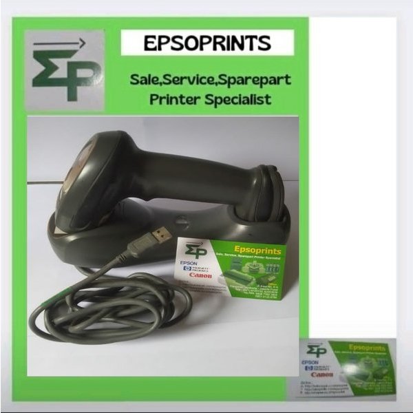 Barcode scanner wireless symbol L14278 Scanner wireles type L14278 bekas mulus tested