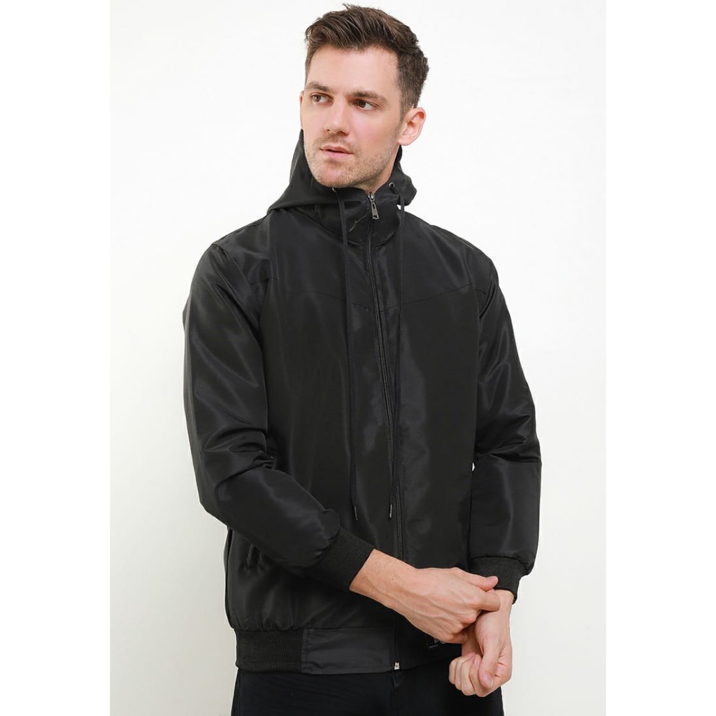 BULFARO Jaket Taslan Polos Original