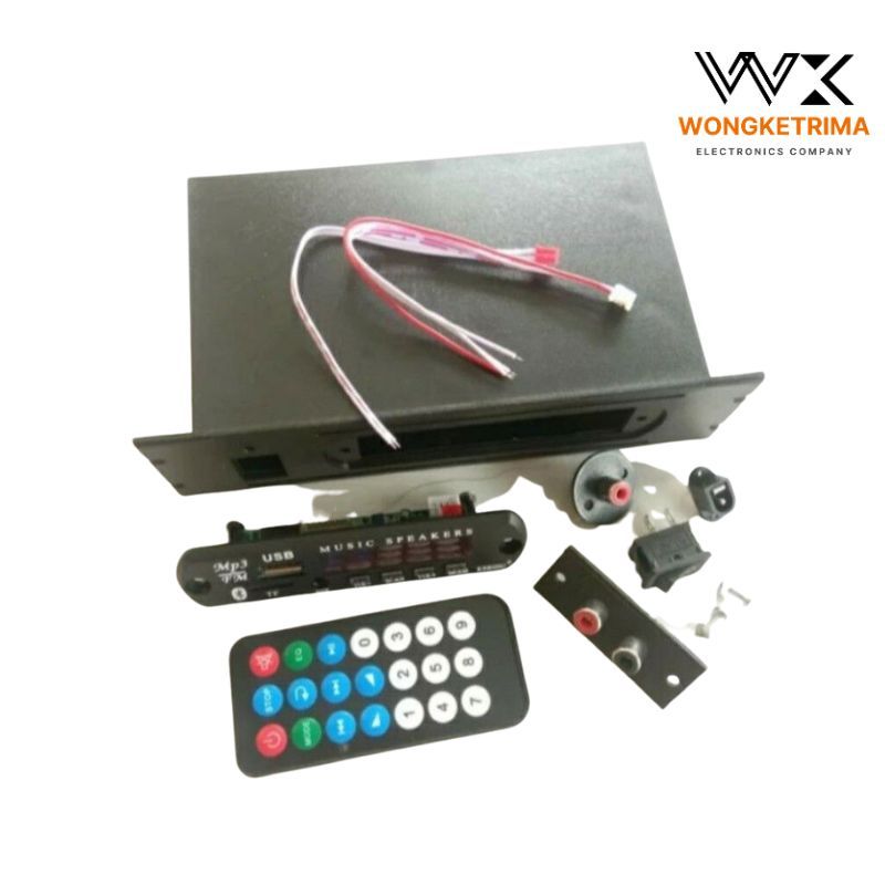BOX MODUL MP3 BLUETOOTH PLUS AKSESORIS BOX MP3 + ACC