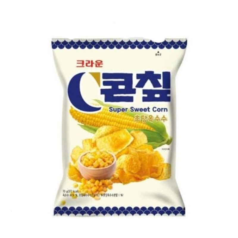 

CROWN CORN CHIP SWEET CORN 70gram