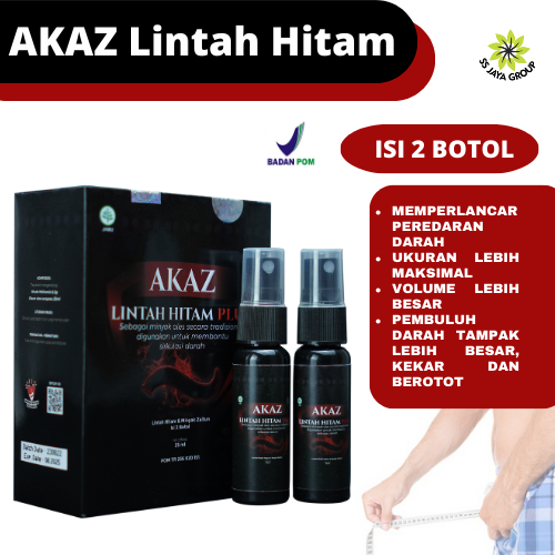 MINYAK LINTAH HITAM PAPUA AKAZ ASLI SS JAYA HERBAL