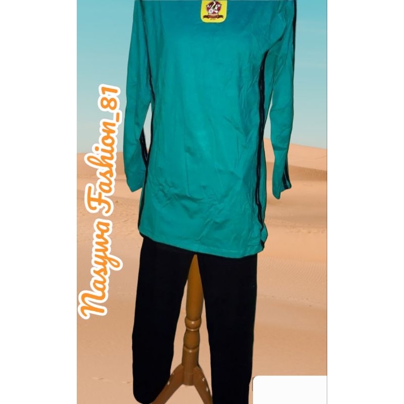 Baju Olahraga Muslimah Fit.XXL/ Pakaian Olahraga Wanita Muslimah
