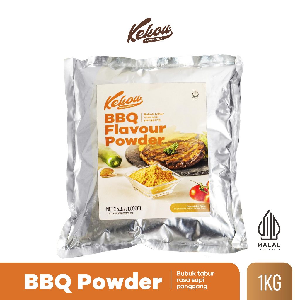 

KEKOU Bumbu tabur premium rasa BBQ 1kg