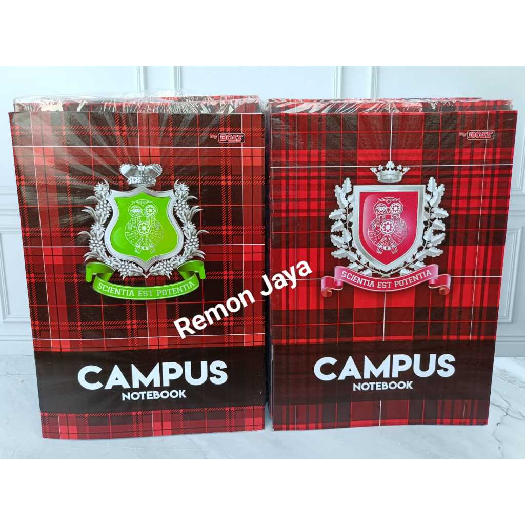 

Buku tulis Big Boss 36 lembar / buku catatan ukuran boxy panjang (isi 5 pcs buku)