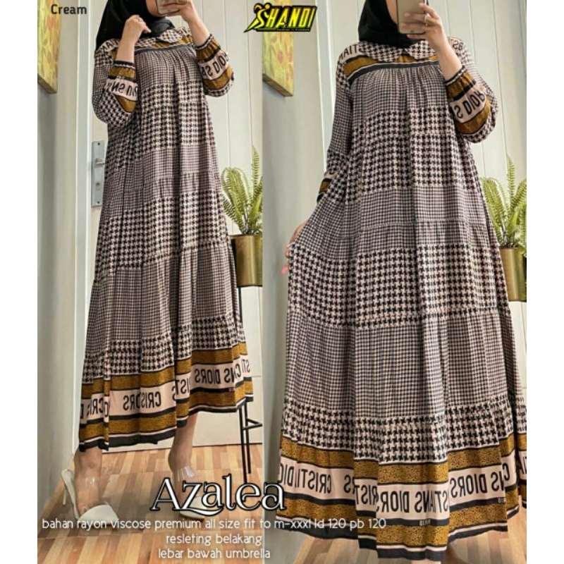 AZALEA LONG TUNIK JUMBO RAYON VISCOS PREMIUM LD 120 CM PB 120 CM