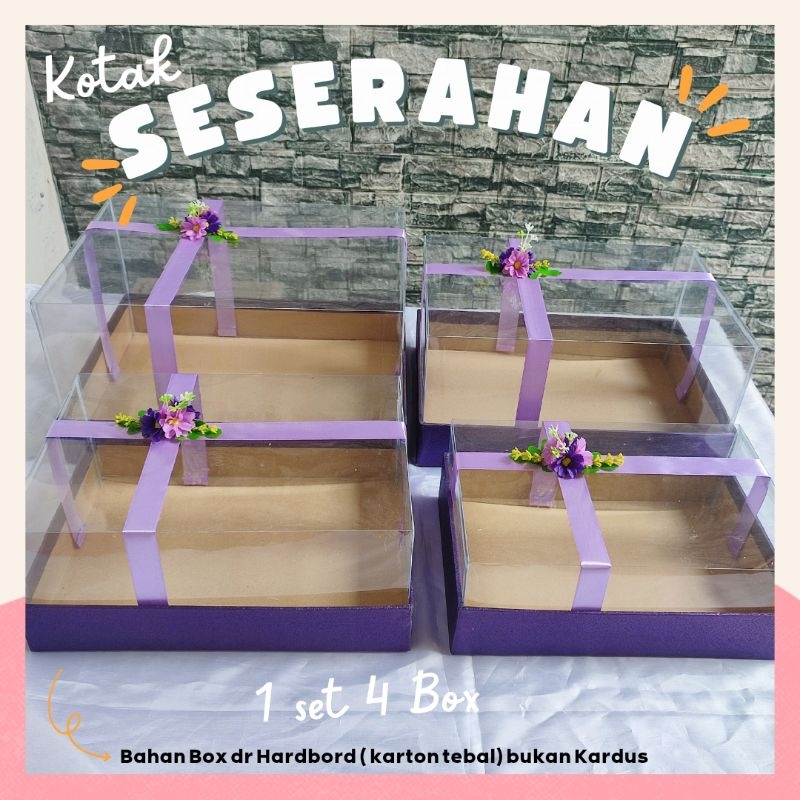 

Kotak Hantaran Seserahan Lamaran Pernikahan isi 4