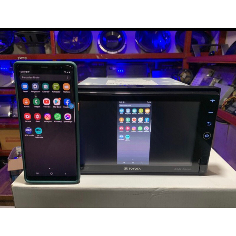 head unit Pioneer oem Innova reborn G 2019 werless/mirorrlink Bekas mulus