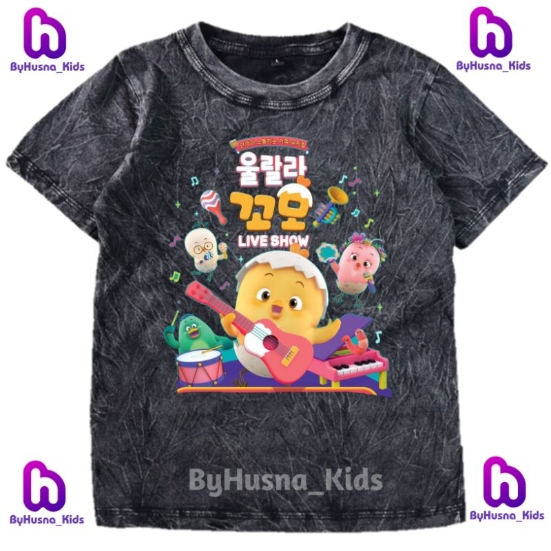 COMO BAJU ANAK KAOS WASHED ANAK PAT A PAT COMO KARTUN YOUTUBE YUTUB ATASAN ANAK BAYI BALITA BATITA T