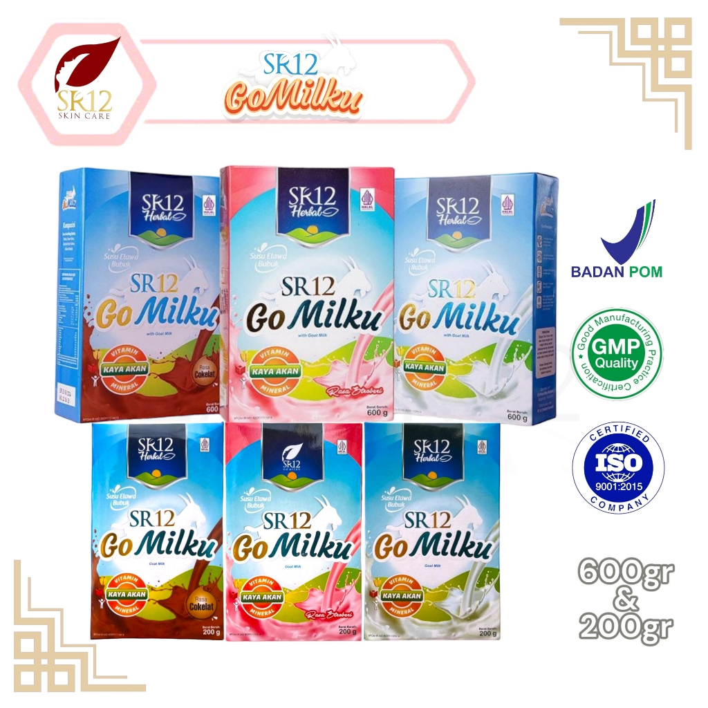 

GOMILKU SR12 SUSU KAMBING ETAWA - GO MILKU SUSU KAMBING BUBUK ETAWA KUALITAS PREMIUM TANPA GULA BPOM