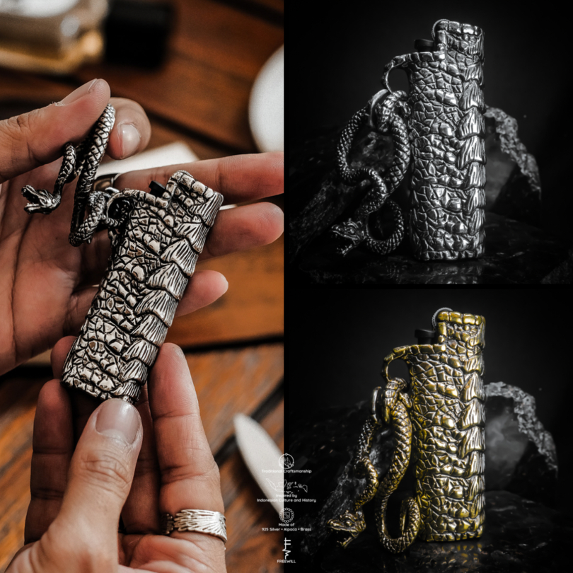 Lighter Case ANTABOGA FREEWILL Original Limited Edition Cricket