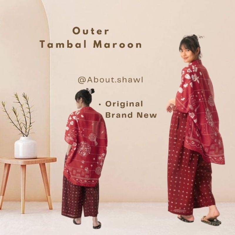 Outer Tambal Maroon Sejauh Mata Memandang