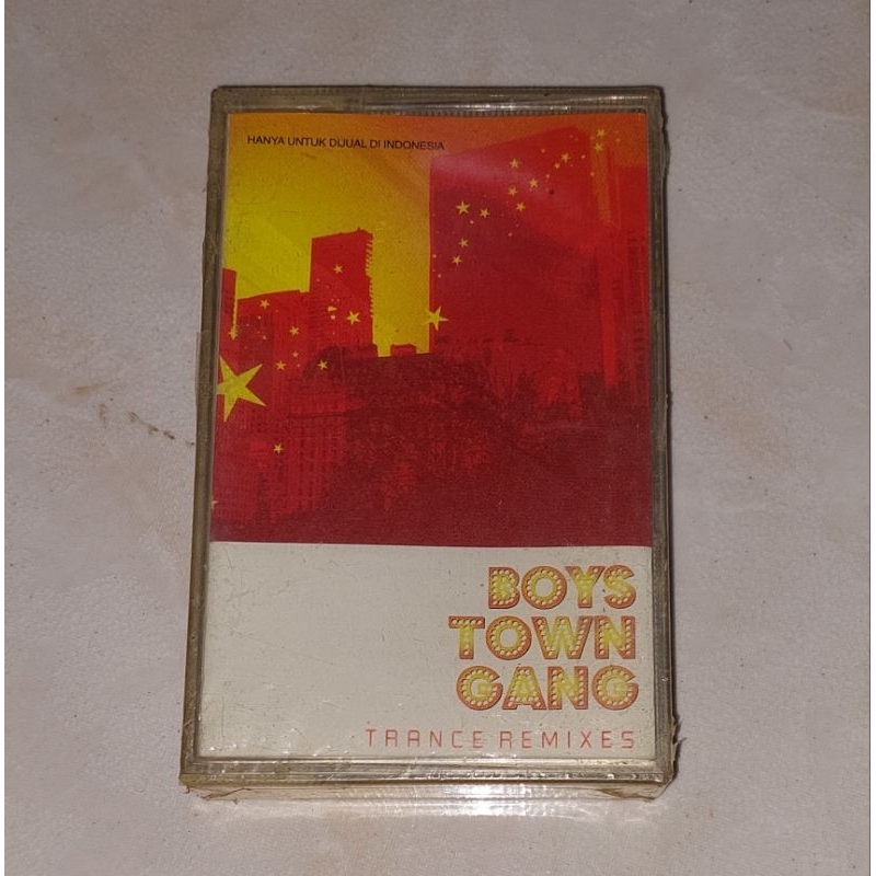 kaset barat original BOYS TOWN GANG-Trance Remixes (Segel)
