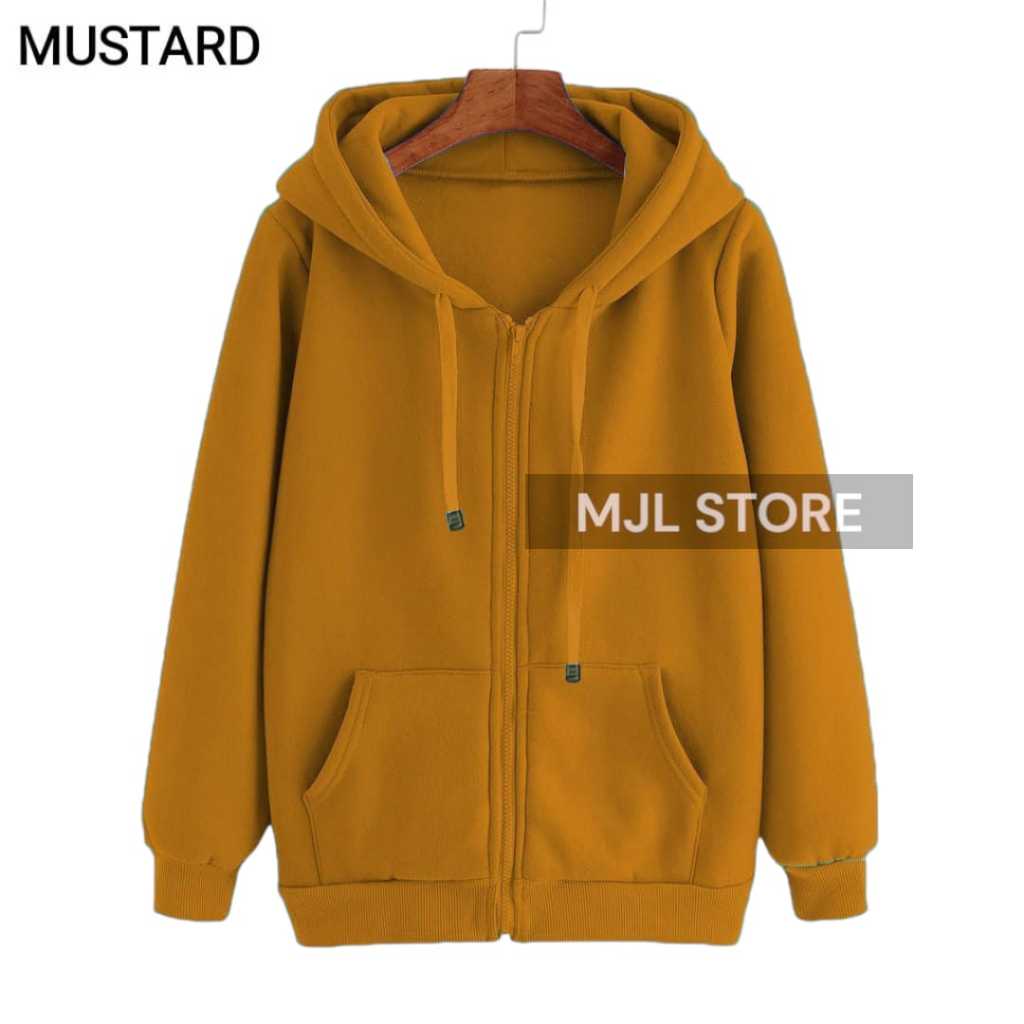 DISKON JAKET ZIPPER HOODIE POLOS SWEATER RESLETING M,L,XL,XXL PRIA WANITA MINT