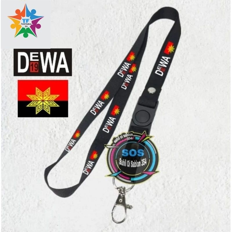 

LANYARD LOGO DEWA 19 Terbaru lanyard band GANTUNGAN KUNCI/GANTUNGAN ID CARD/GANTUNGAN HP TERMURAH BEST SELLER COD