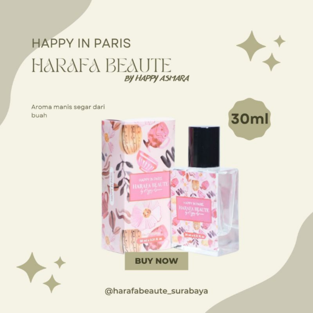 Harafa Beaute Parfum Viral Happy Asmara Original Tahan Lama Asli Harga Termurah