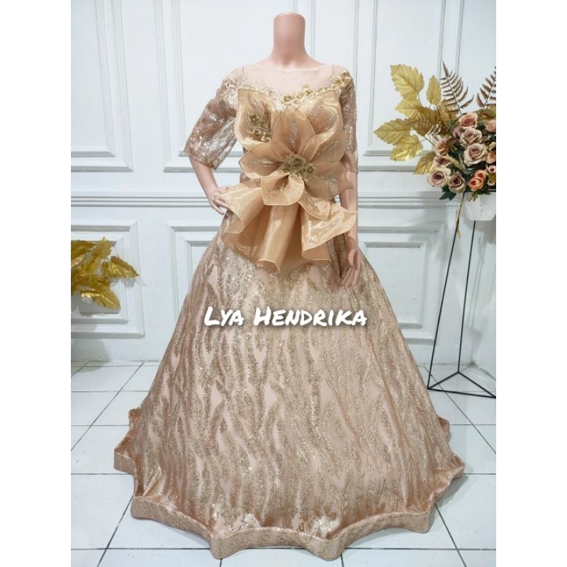 GAUN PENGANTIN/GAUN PESTA/GAUN PENGIRING PENGANTIN MODERN