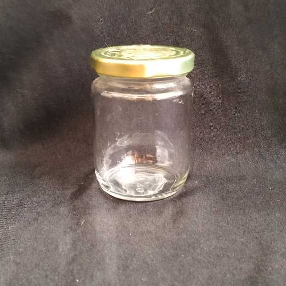 Toples kaca / Jar kaca / botol selai kaca (bekas)