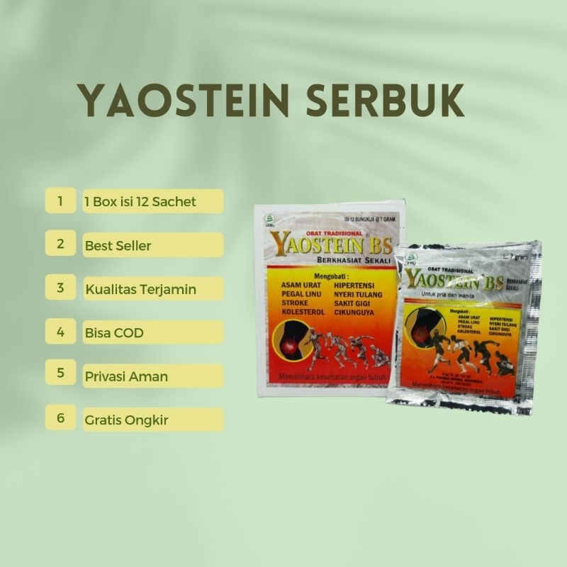 

Yaos Tein BS Serbuk