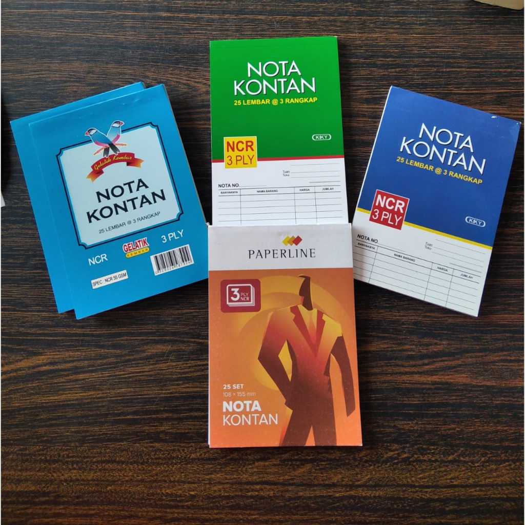 

NOTA KONTAN 3 PLY KECIL / NOTA KECIL 3 RANGKAP / NOTA KONTAN A6 3 RANGKAP