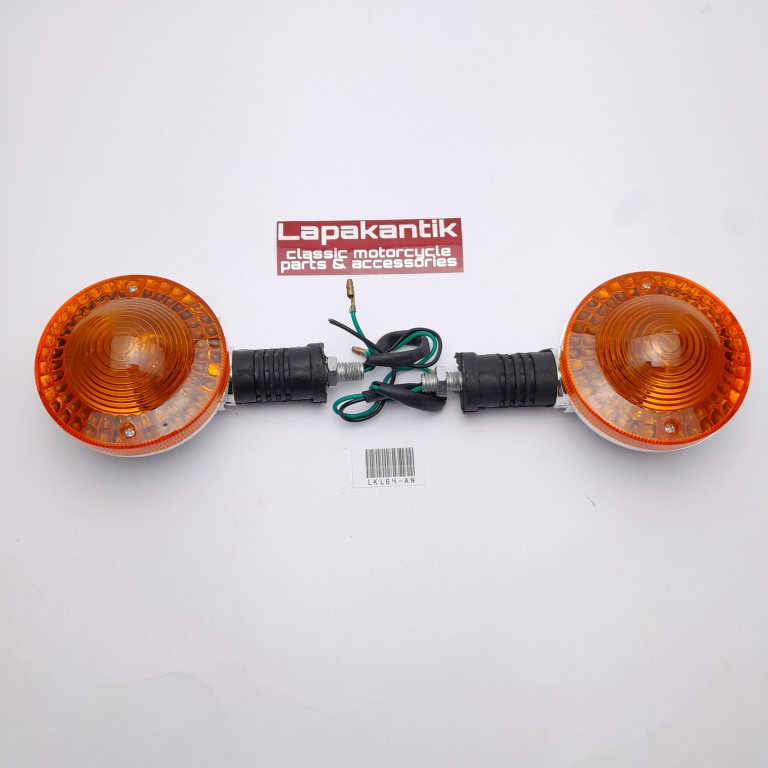 YAMAHA DT100 MX100 RX100 RX125 YB100 YB125 LAMPU SEIN SEN 2 BIJI BARU