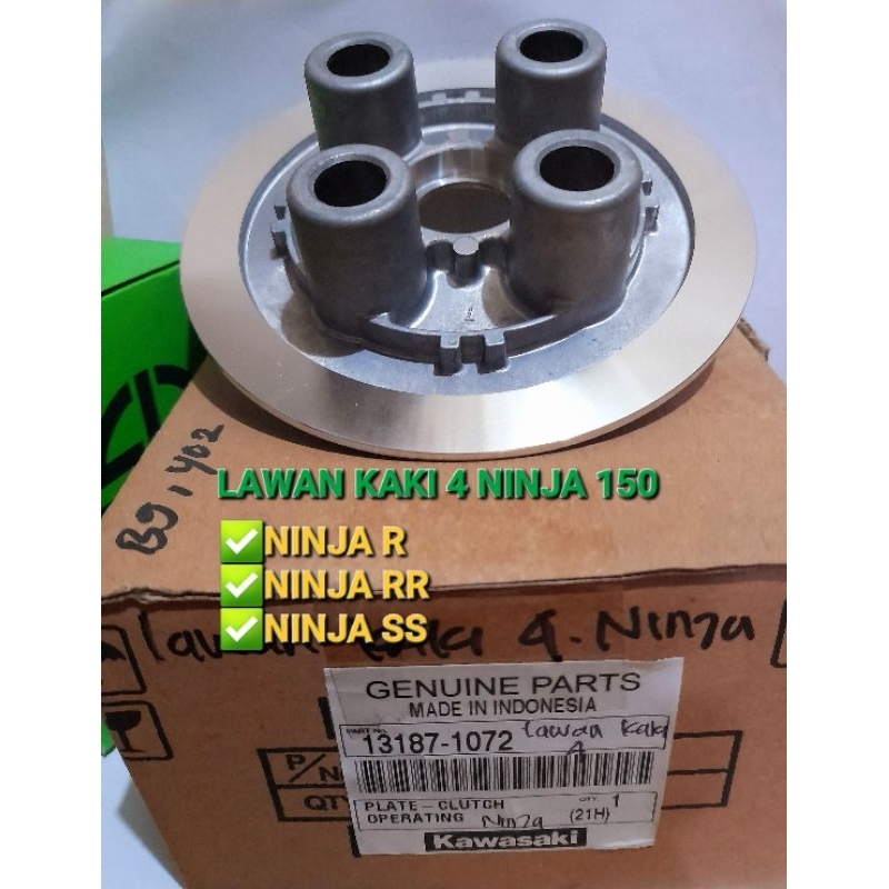 Lawan Kaki 4 Kopling Ninja 150 R RR SS  13187-1072 Original Kawasaki