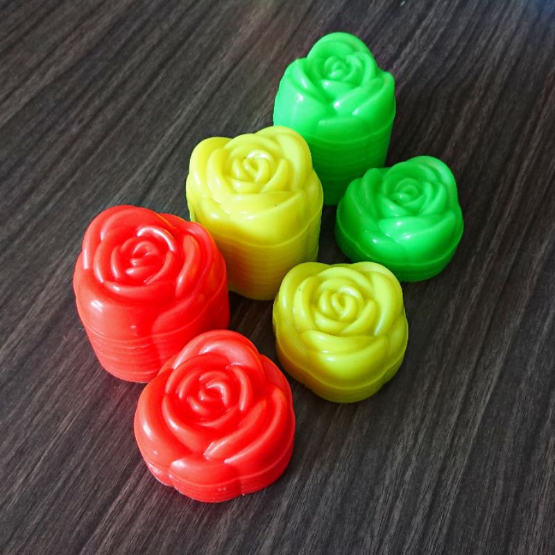 Cetakan Bolu Mawar Mini Bolu Mawar Cup Puding Jelly
