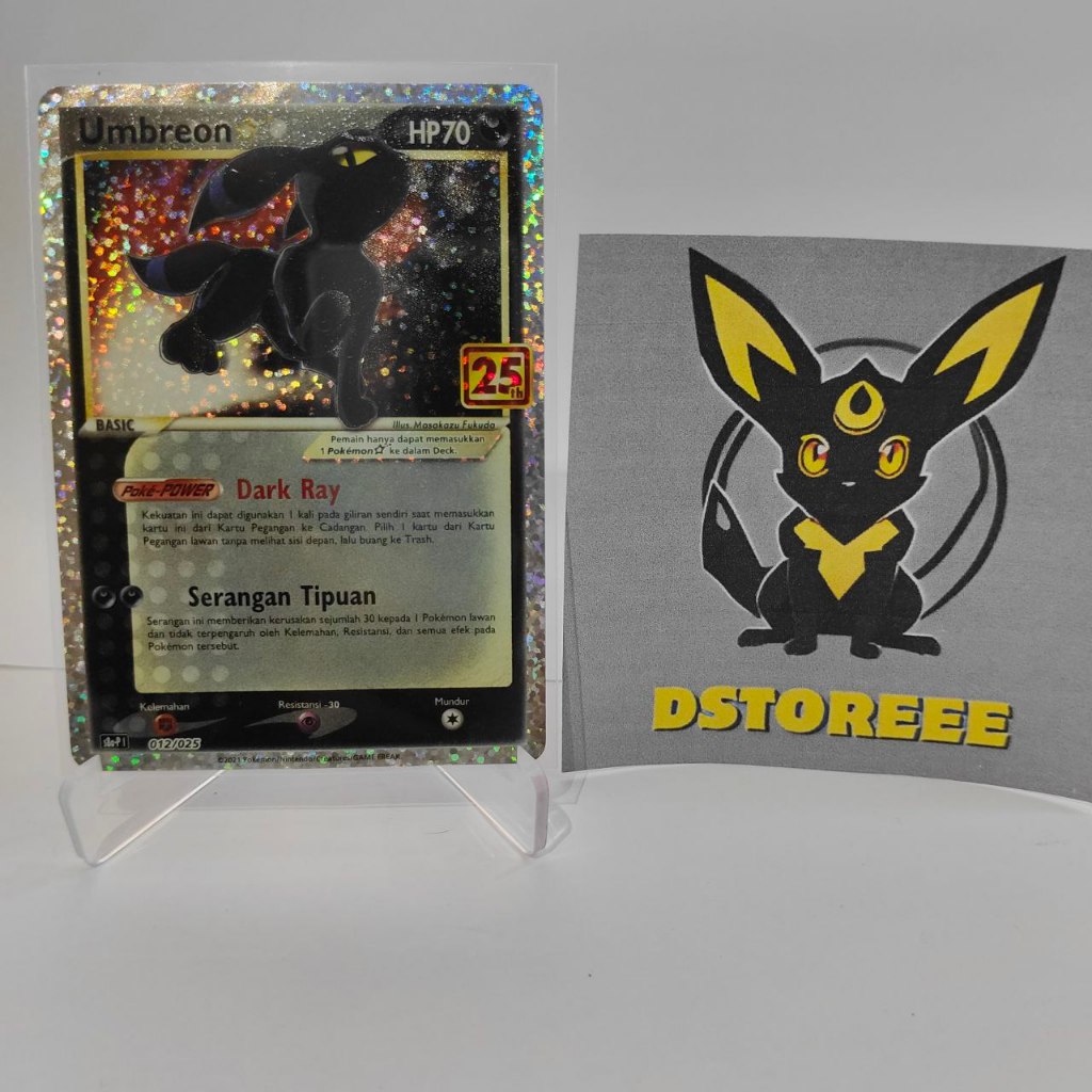 Umbreon 25th kartu pokemon