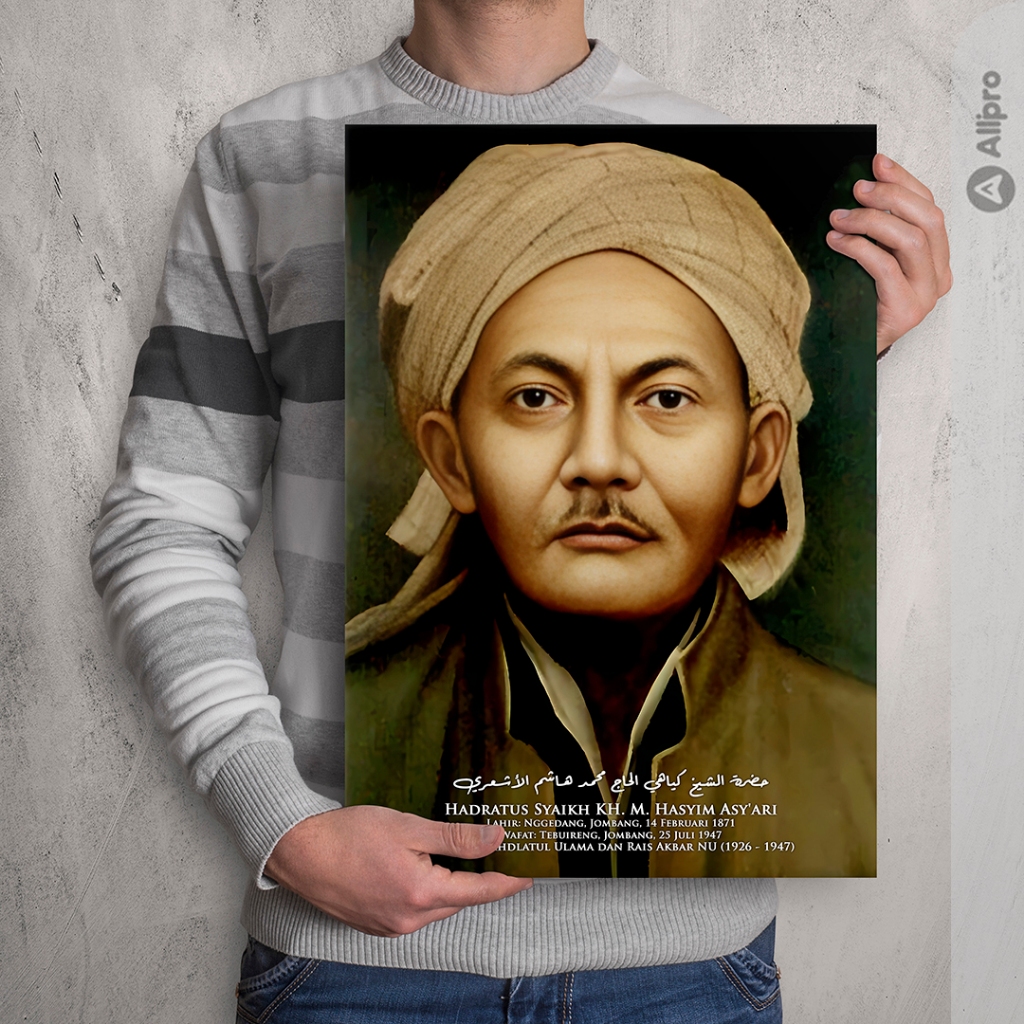 POSTER A3 HADRATUSSYAIH KH. HASYIM ASY'ARI