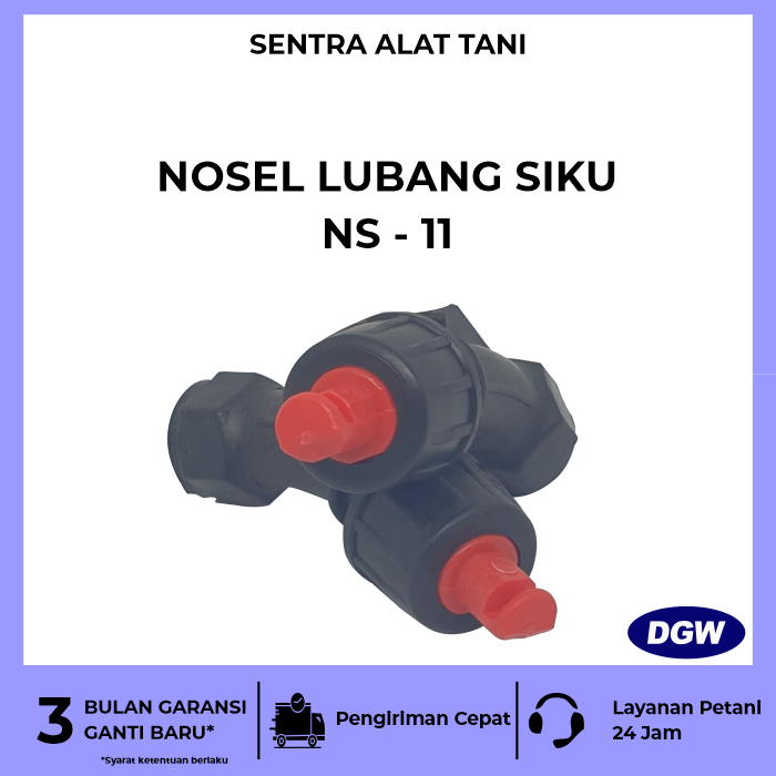 Sparepart Sprayer DGW Series Nosel Kipas Lubang Siku DGW NS -11