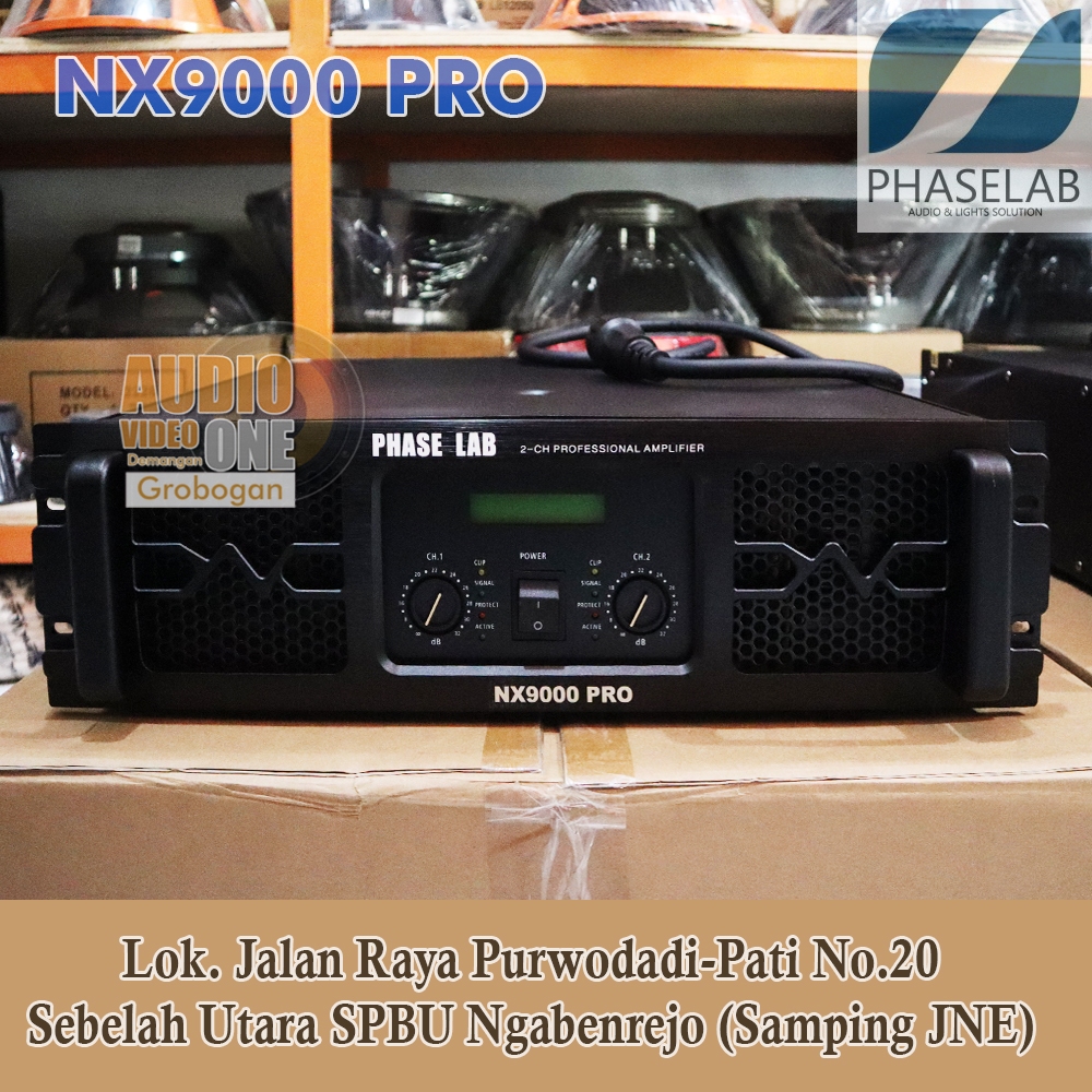 Power Phase Lab NX9000 PRO Class TD Power Amplifier Badak Generasi 2 Original